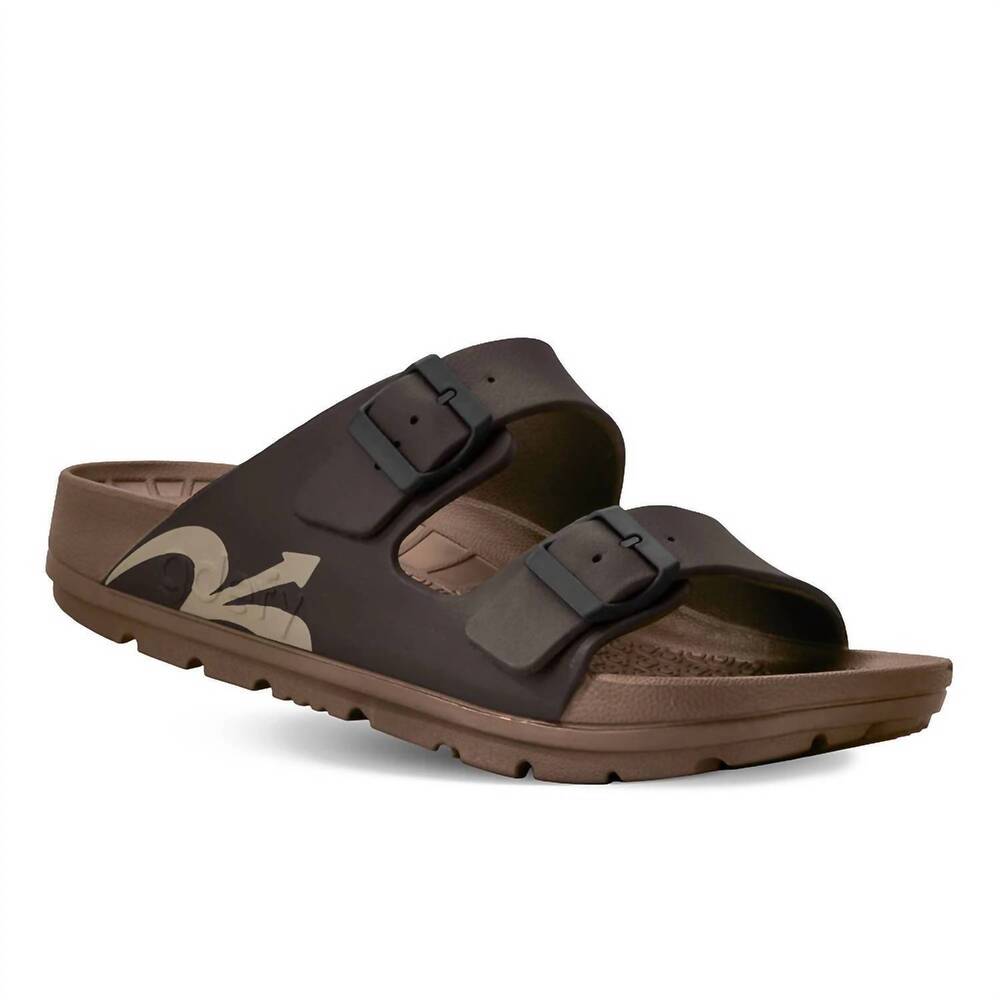 NEW GRAVITY DEFYER men's upbov sandals in brown